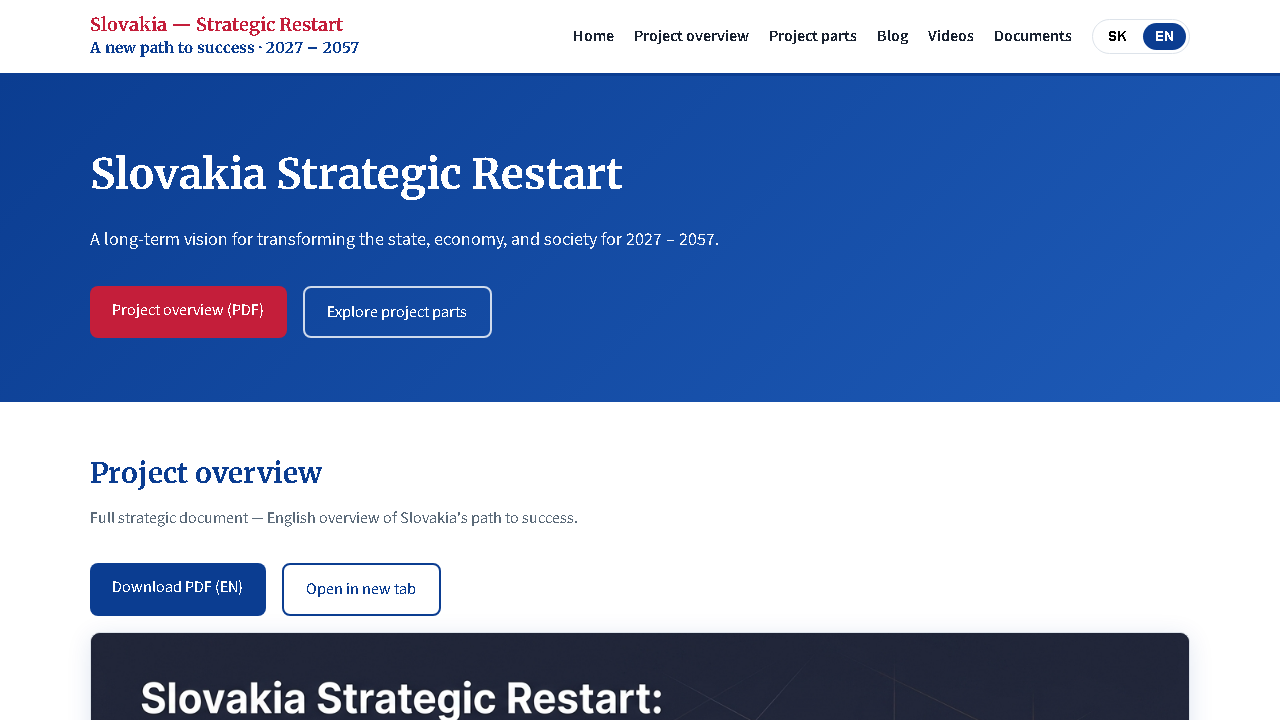 Preview: Slovakia Strategic Restart